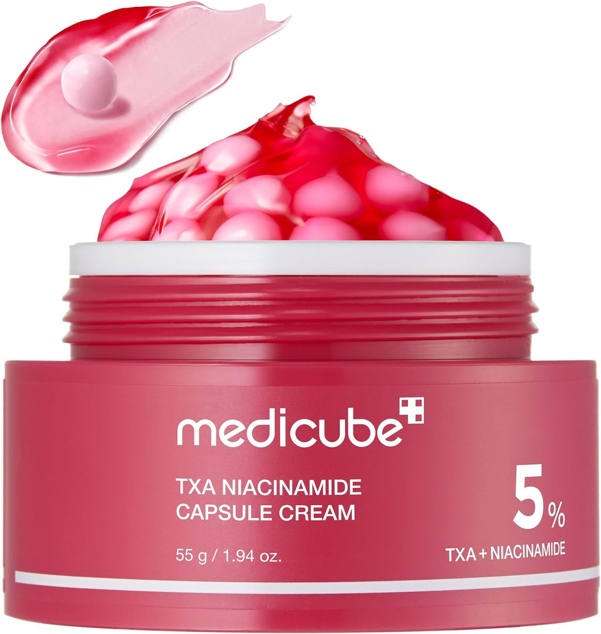 Medicube TXA Niacinamide Capsule Cream Korean Skincare, 1.94 oz
