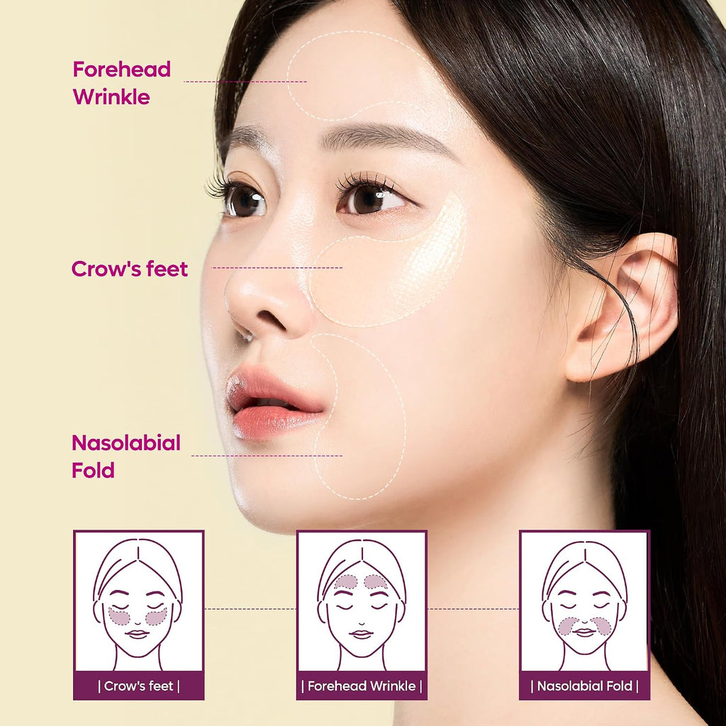 DR MELAXIN Eye Patch 60ea - Hydrogel Eye Mask for Anti-Aging and Wrinkle Reduction